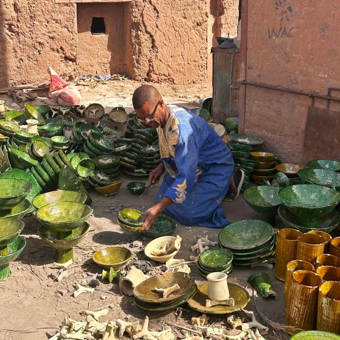 Tamegroute Pottery- The Green Soul of Moroccan Ceramics