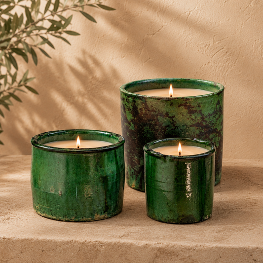 How to Style Moroccan Green Pottery in Your Home