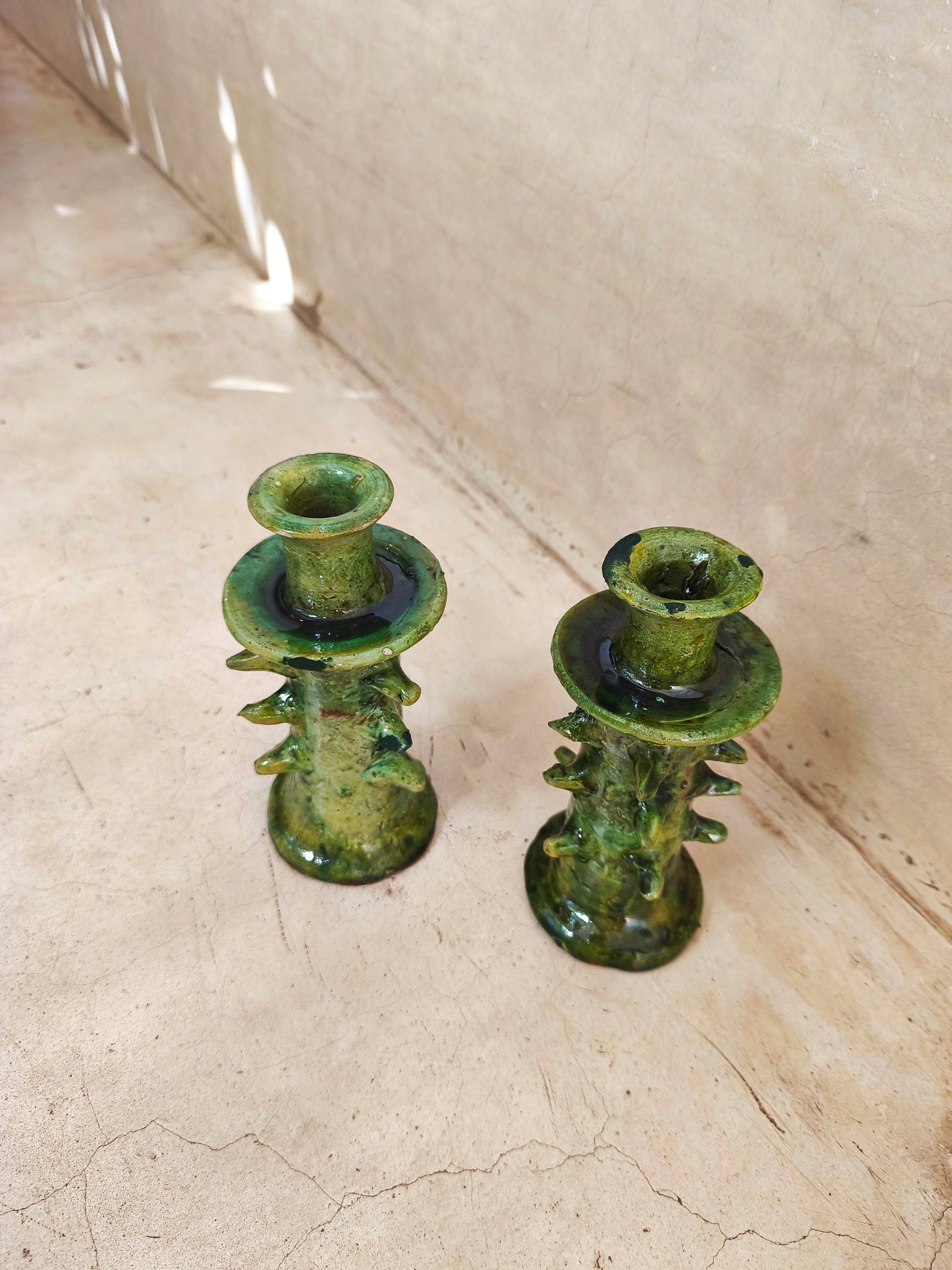 Vintage Moroccan Candle Holders