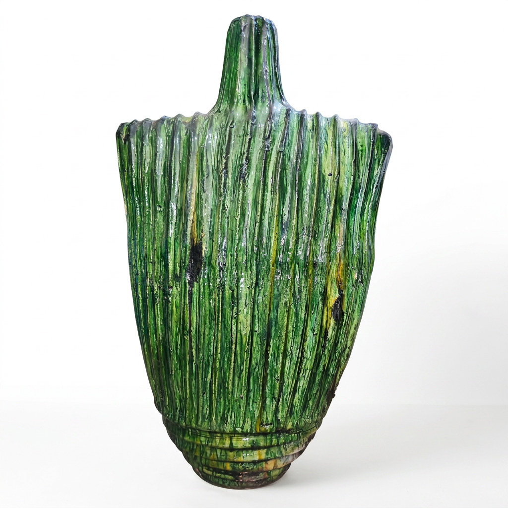Sculpture & statue Tamegroute Ornament  Decor - Moroccan Tamegroute  Ceramic artisan creation