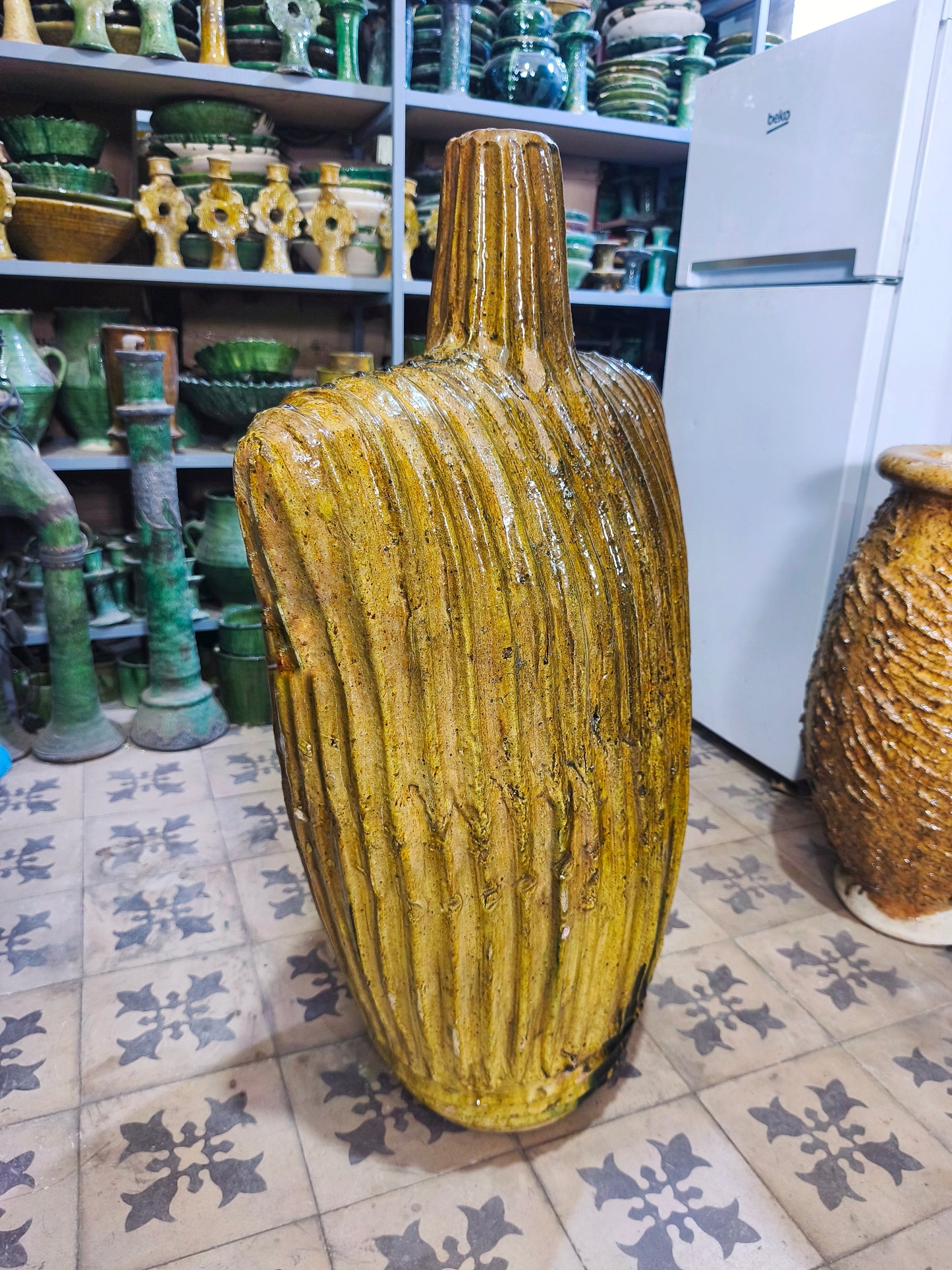 Tamegroute Pottery Suite Home Decor-Moroccan Ceramic