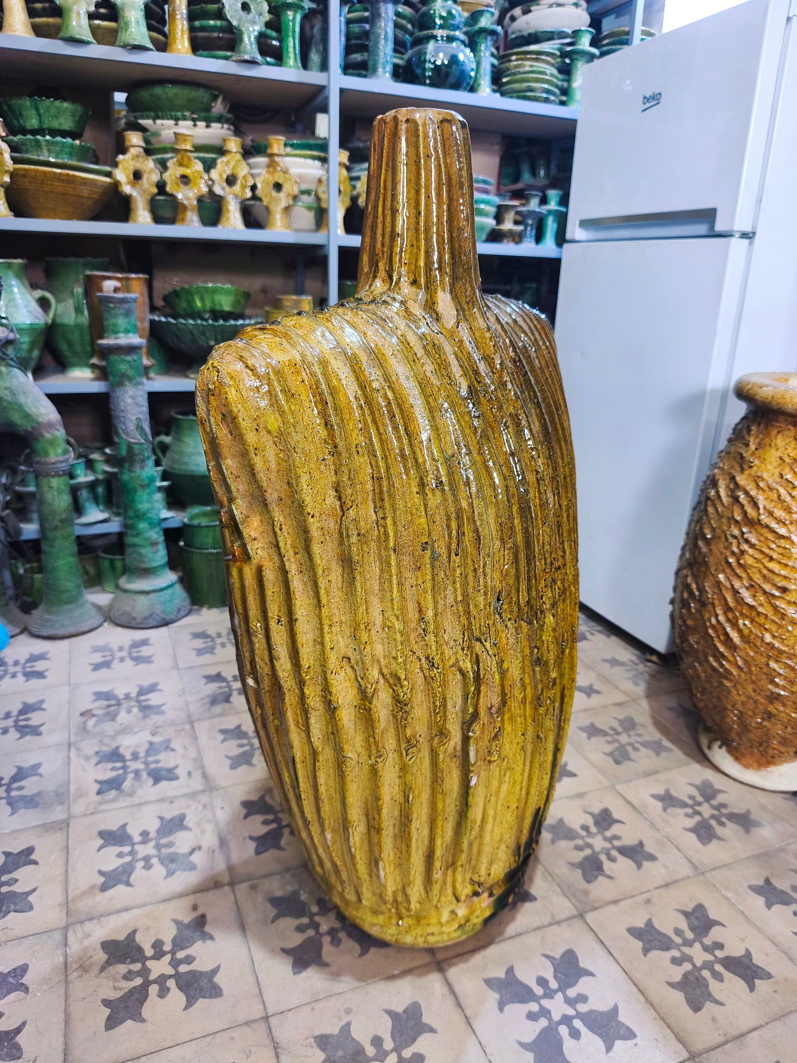 Tamegroute Pottery Suite Home Decor-Moroccan Ceramic