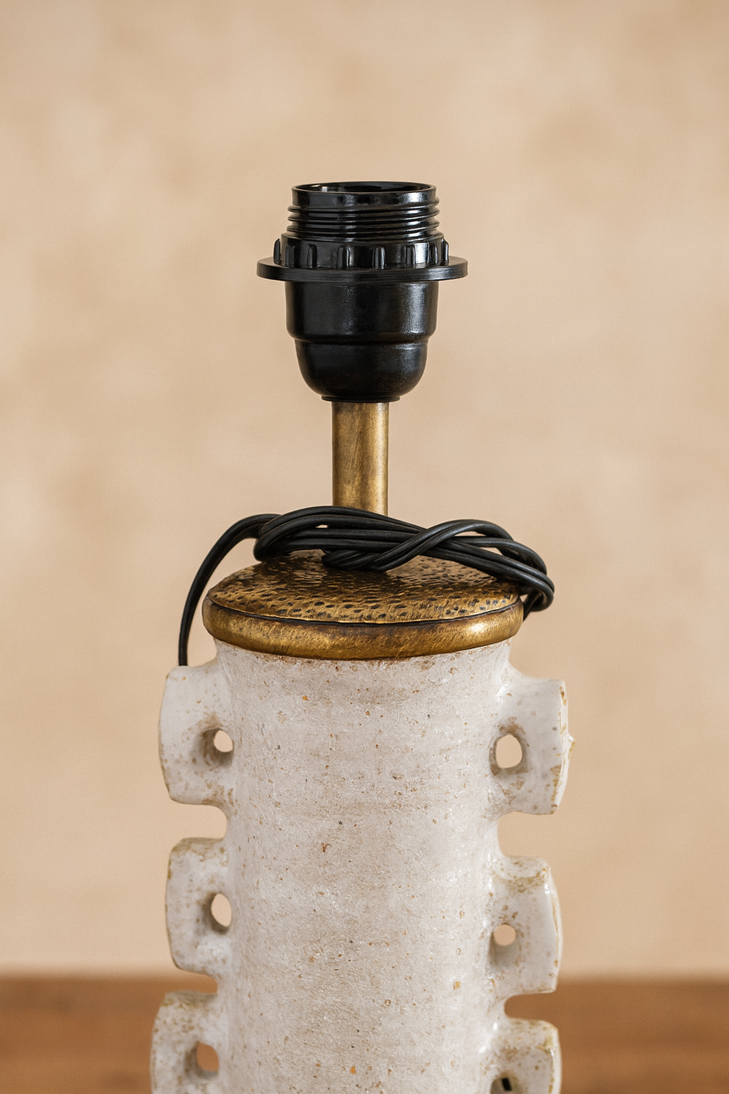 Custom Moroccan Ceramic Table Lamp – Custom Made, 50cm Height x 30cm Width