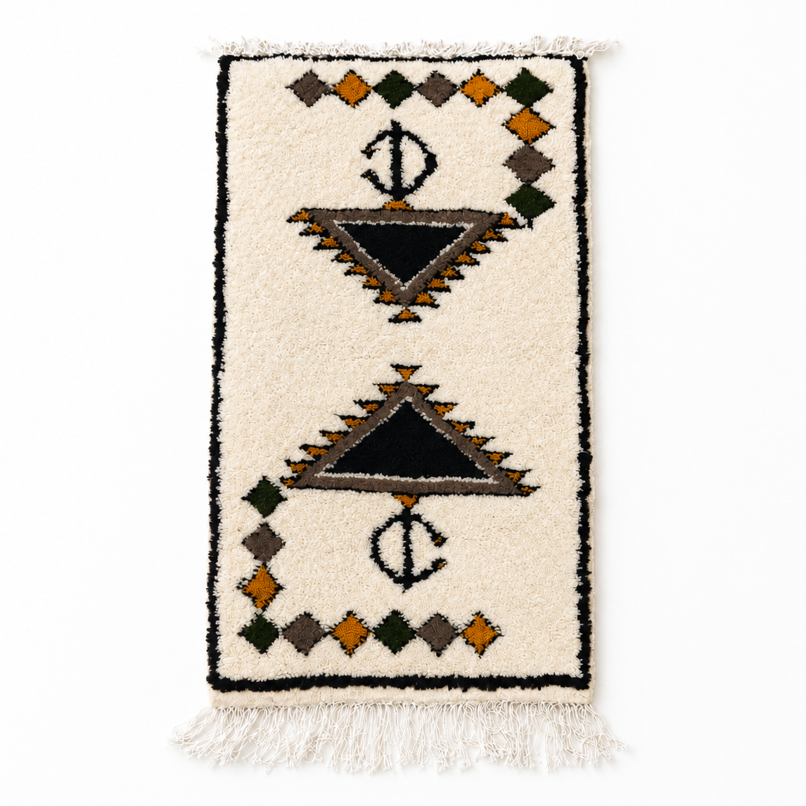 Authentic Handmade Moroccan Berber Wool Rug