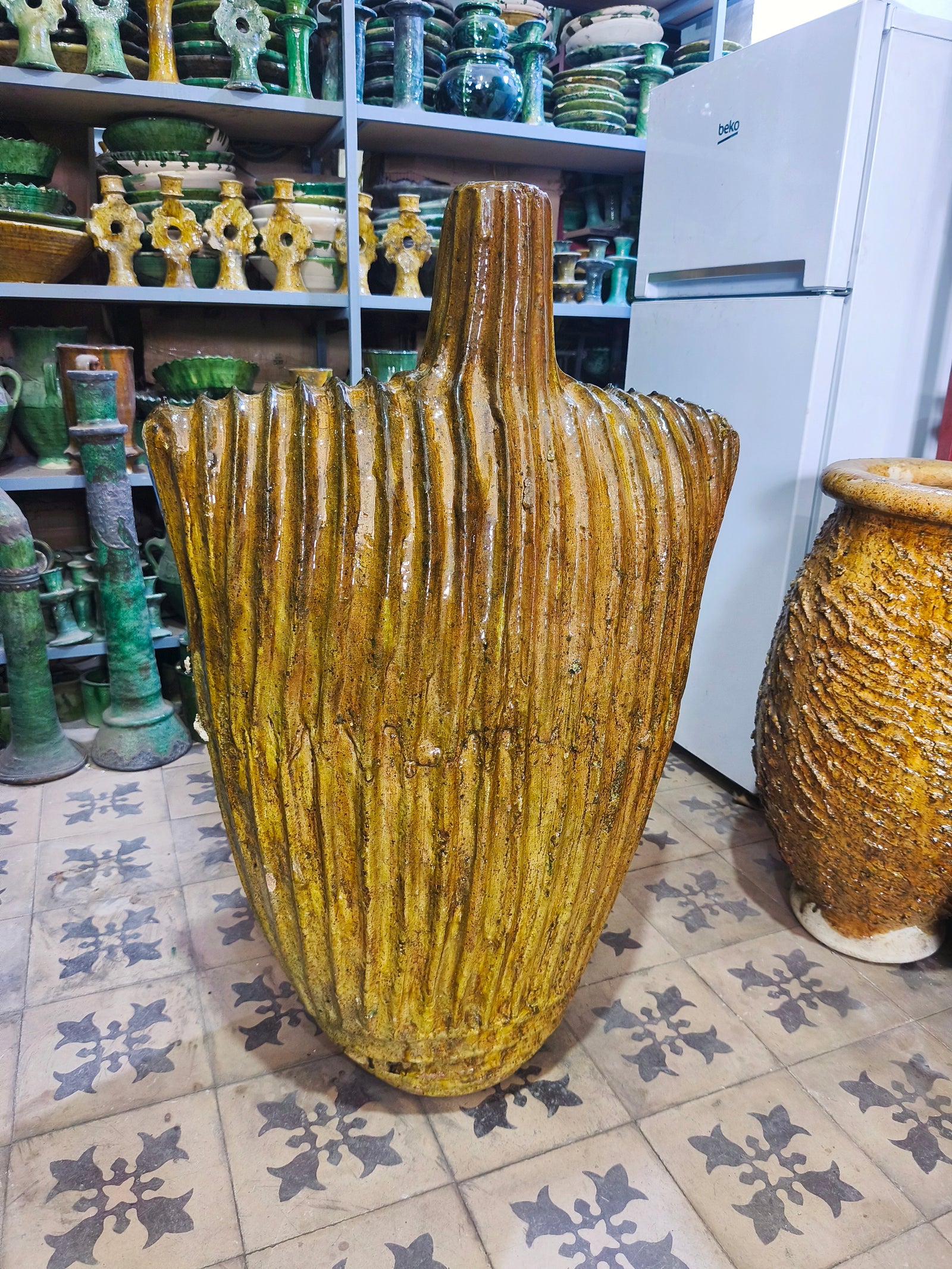 Tamegroute Pottery Suite Home Decor-Moroccan Ceramic