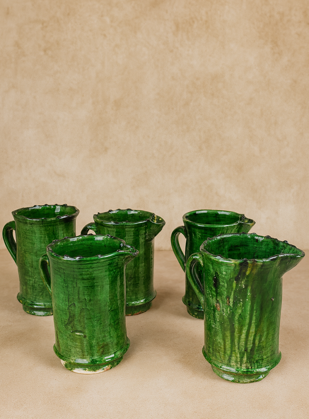 Tamegroute pottery vases 