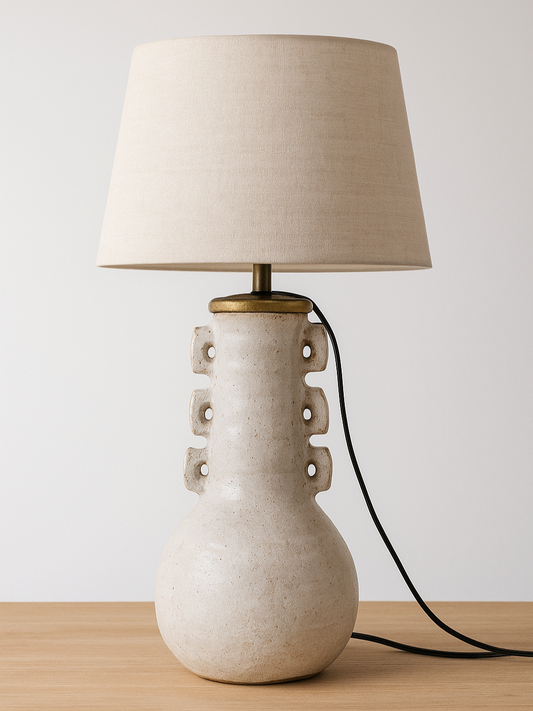 Handcrafted custom Moroccan Ceramic Table Lamp – Custom Made, 50cm Height x 30cm Width