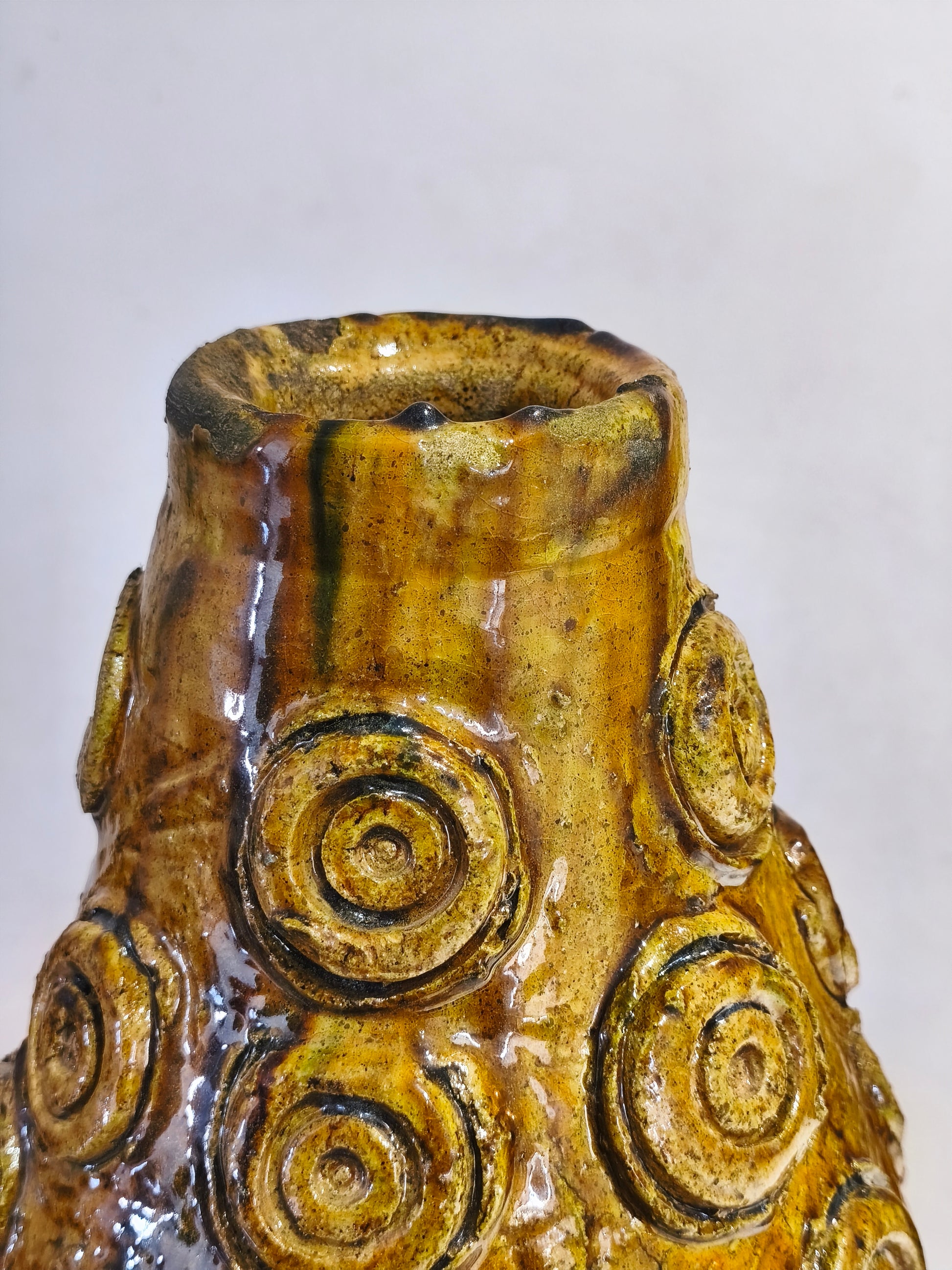 Handmade Tamegroute Pottery Vase