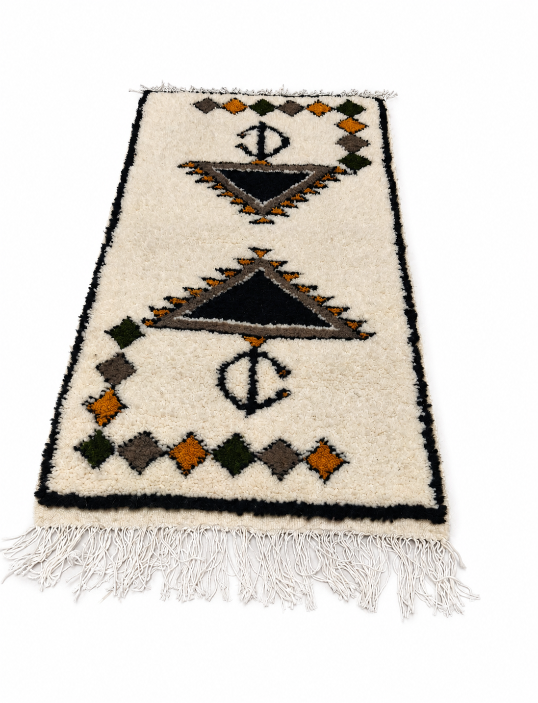 Authentic Handmade Moroccan Berber Wool Rug