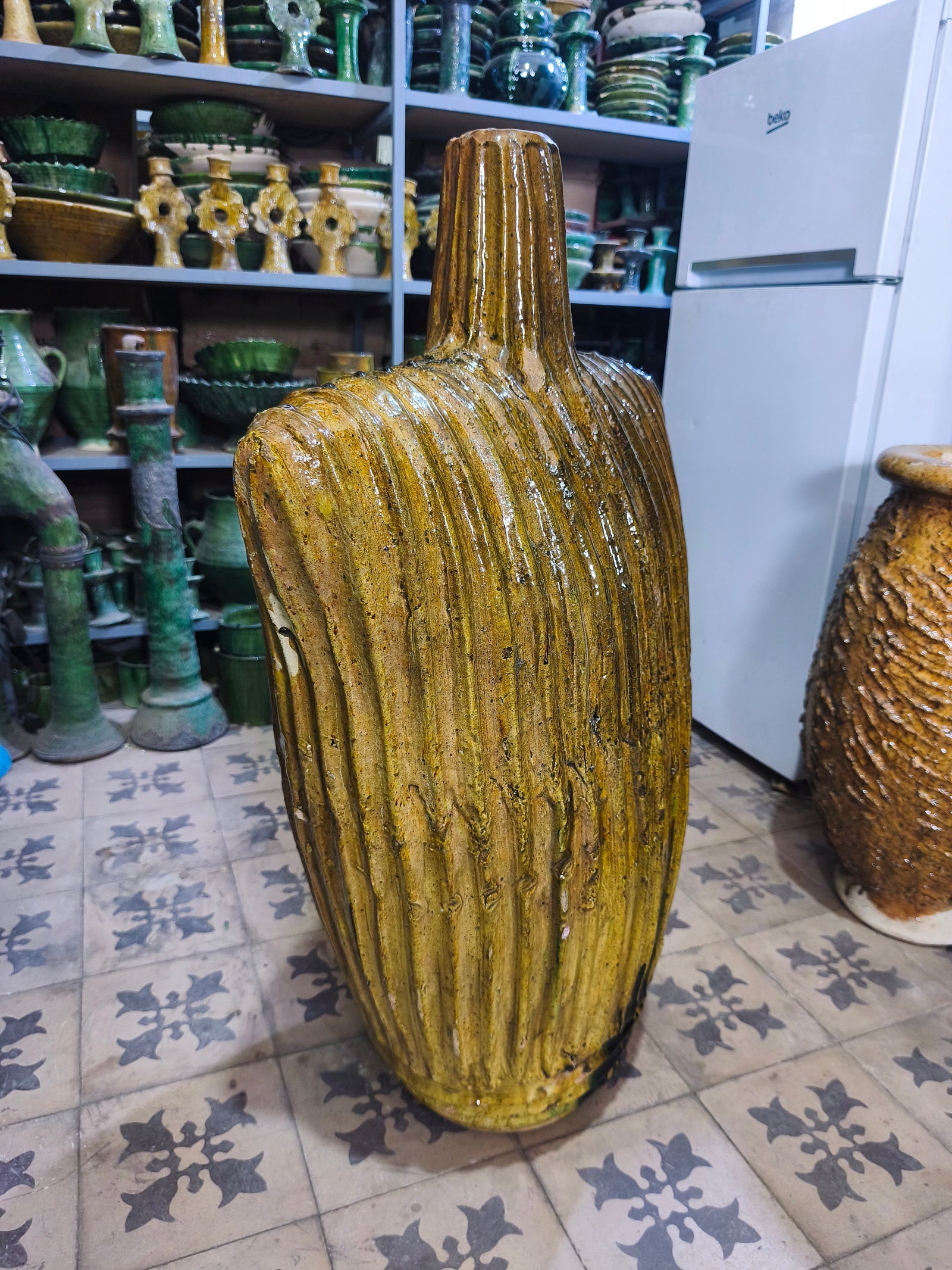 Tamegroute Pottery Suite Home Decor-Moroccan Ceramic