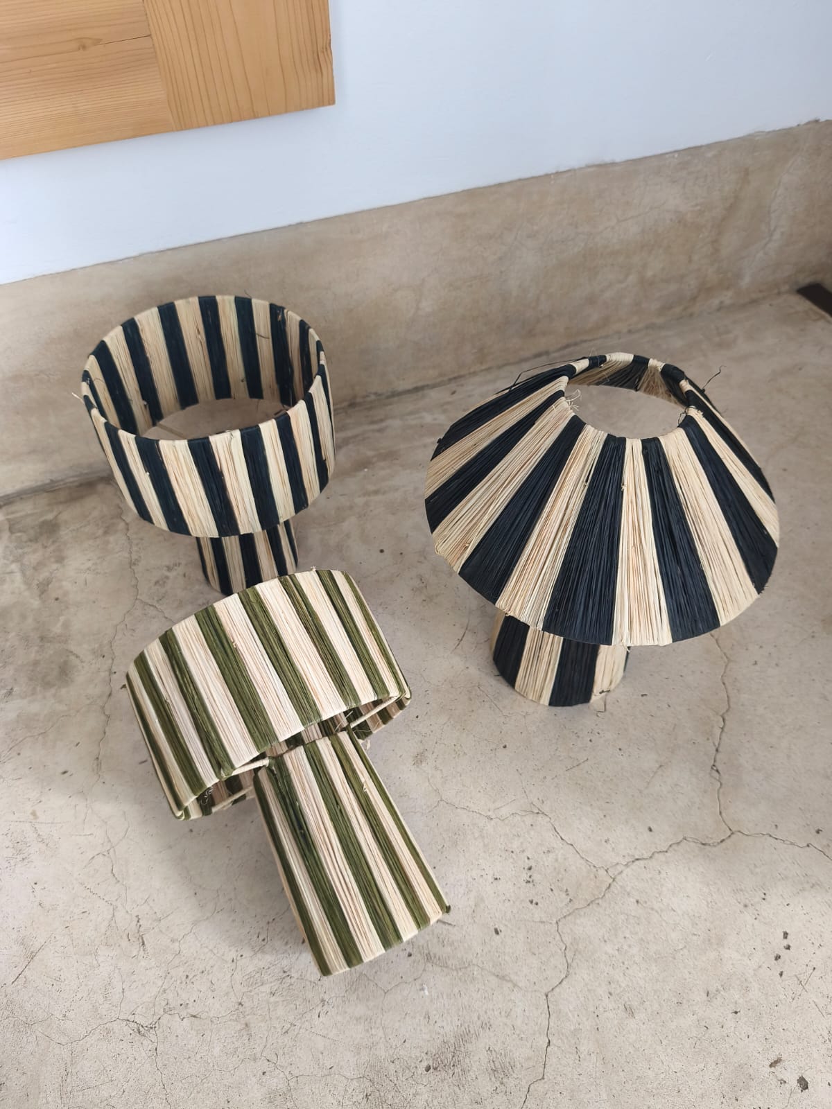 Handmade Moroccan Raffia Table Lamp – Warm Boho Lighting for Cozy Home Decor